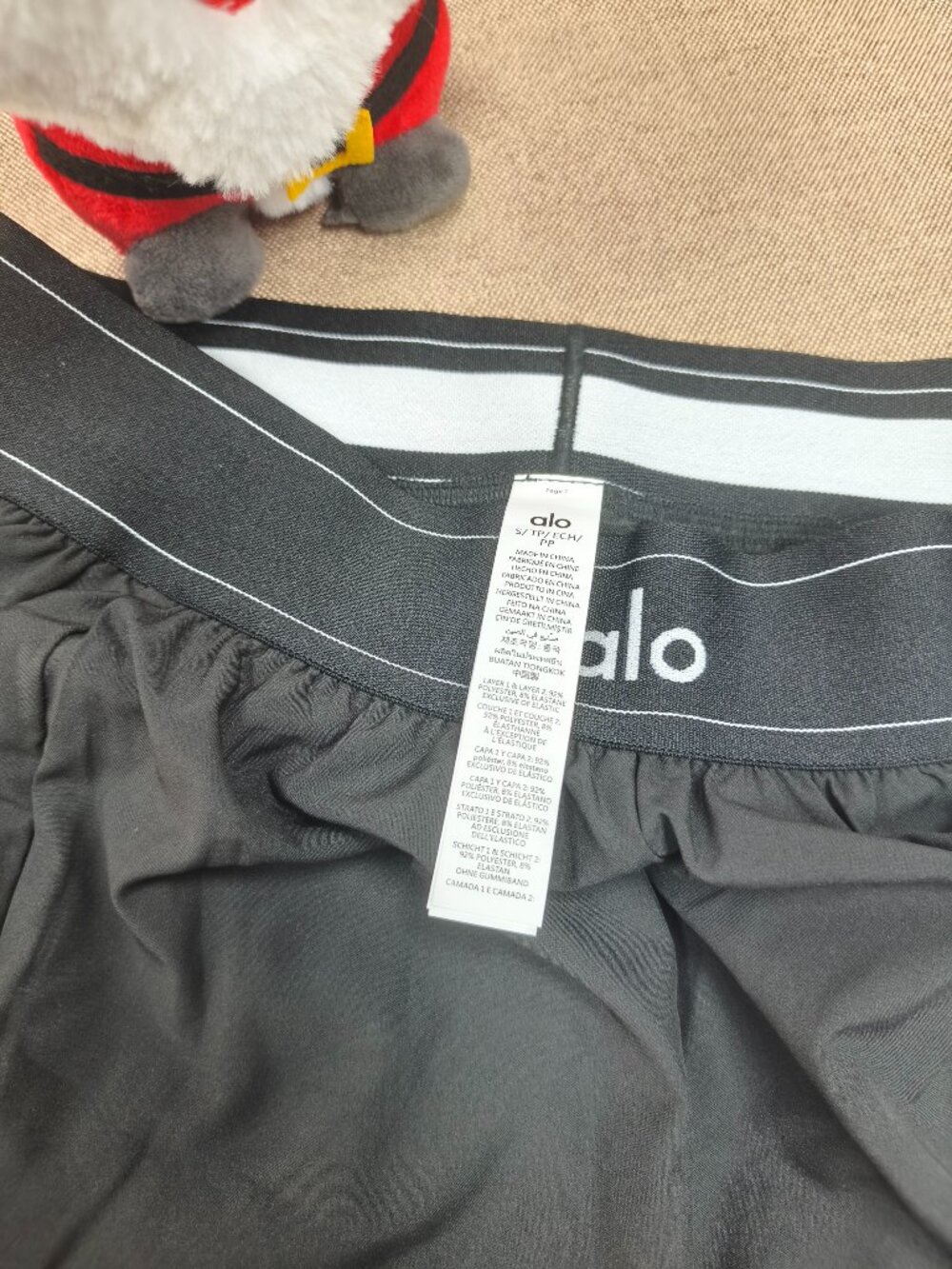 Alo Yoga Black Athletic NWT Shorts😎Tenniscore/Vacation Outfit/Minimal Wardrobe - Picture 5 of 8